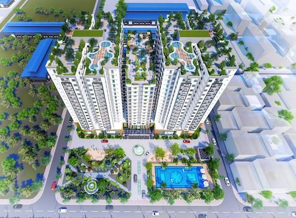 Phối cảnh Dự án Unico Thăng Long