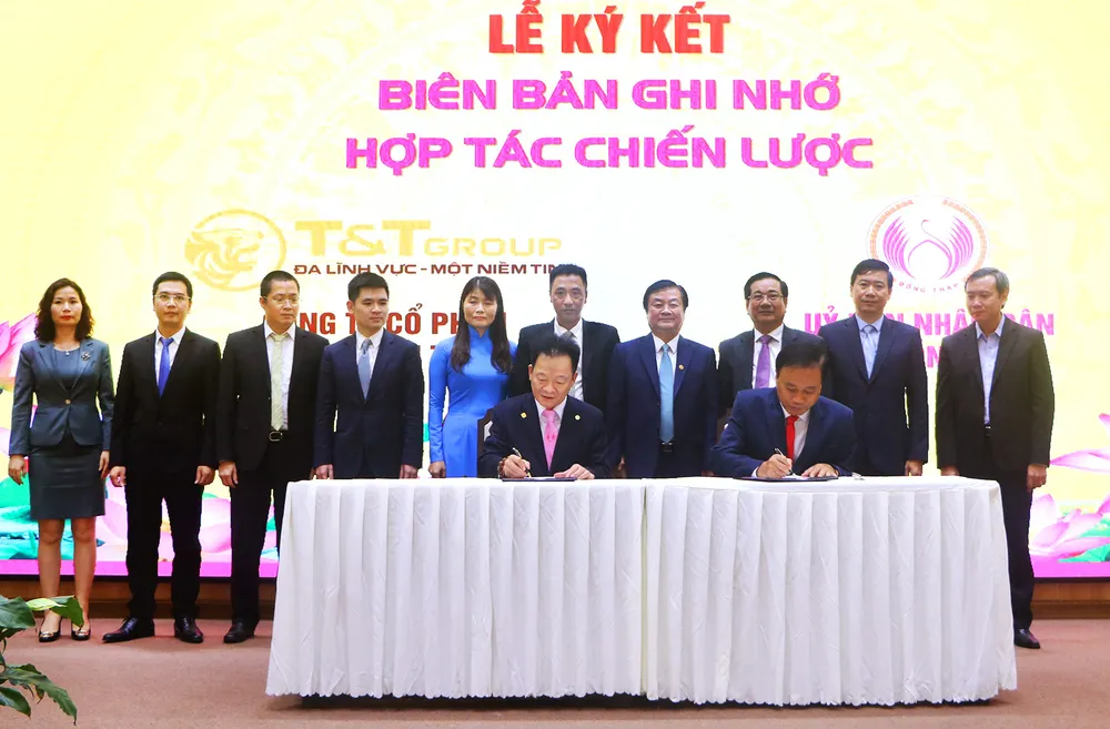 Tập đoàn T&T Group hợp tác chiến lược toàn diện với tỉnh Đồng Tháp ảnh 1