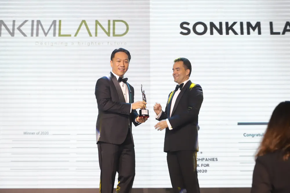 SonKim Land đạt giải thưởng “Môi trường làm việc tốt nhất châu Á 2020” ảnh 1
