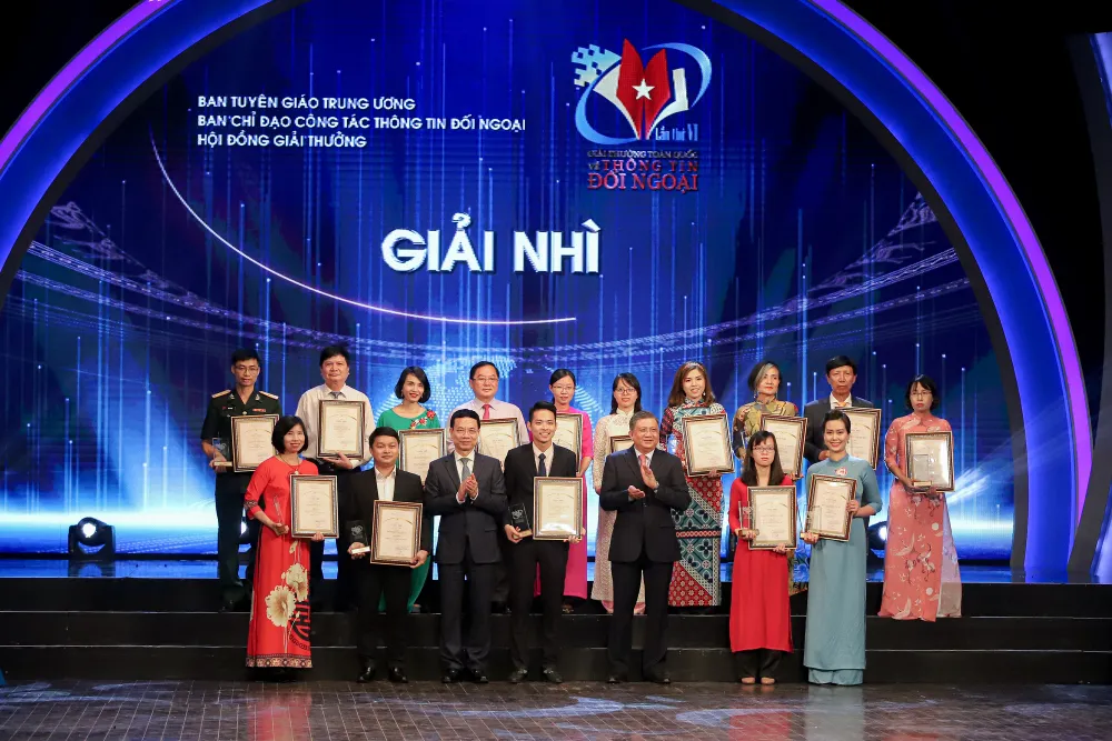 Trao Giải thưởng toàn quốc về thông tin đối ngoại lần thứ VI ảnh 1 Trao Giải thưởng toàn quốc về thông tin đối ngoại lần thứ VI ảnh 1