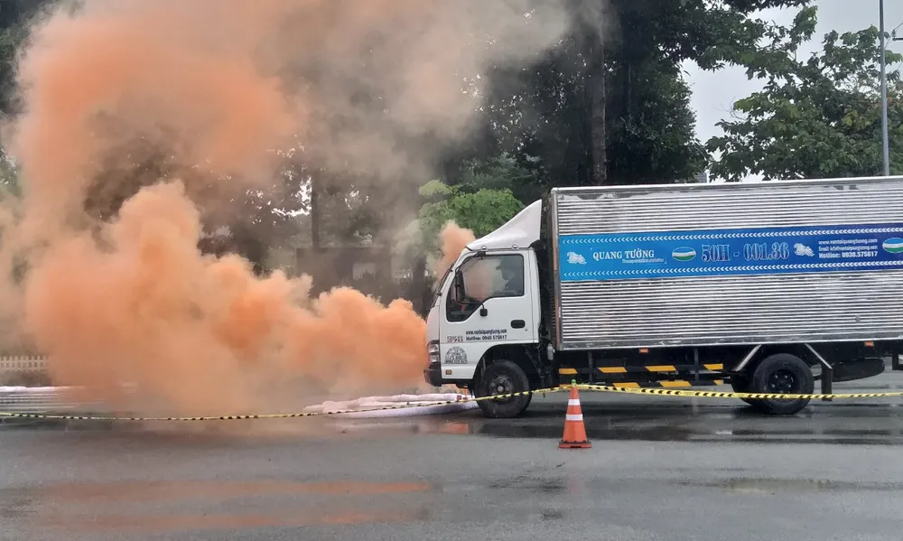 Tiềm ẩn sự cố hóa chất ở vùng Đông Nam bộ ảnh 1 Tiềm ẩn sự cố hóa chất ở vùng Đông Nam bộ ảnh 1