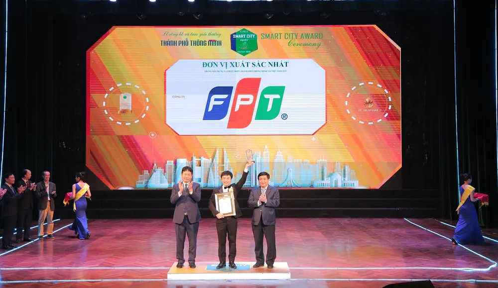 FPT là doanh nghiệp xuất sắc cung cấp giải pháp cho thành phố thông minh
