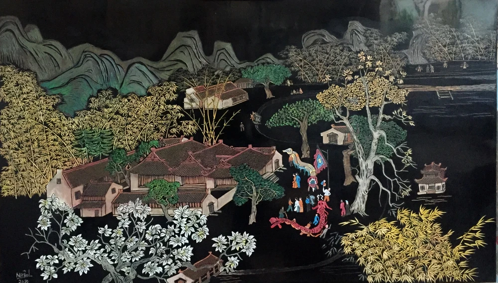 Triển lãm tranh của họa sĩ Ngô Thành Nhân tại Peony & Iris Art Gallery ảnh 5 Triển lãm tranh của họa sĩ Ngô Thành Nhân tại Peony & Iris Art Gallery ảnh 5