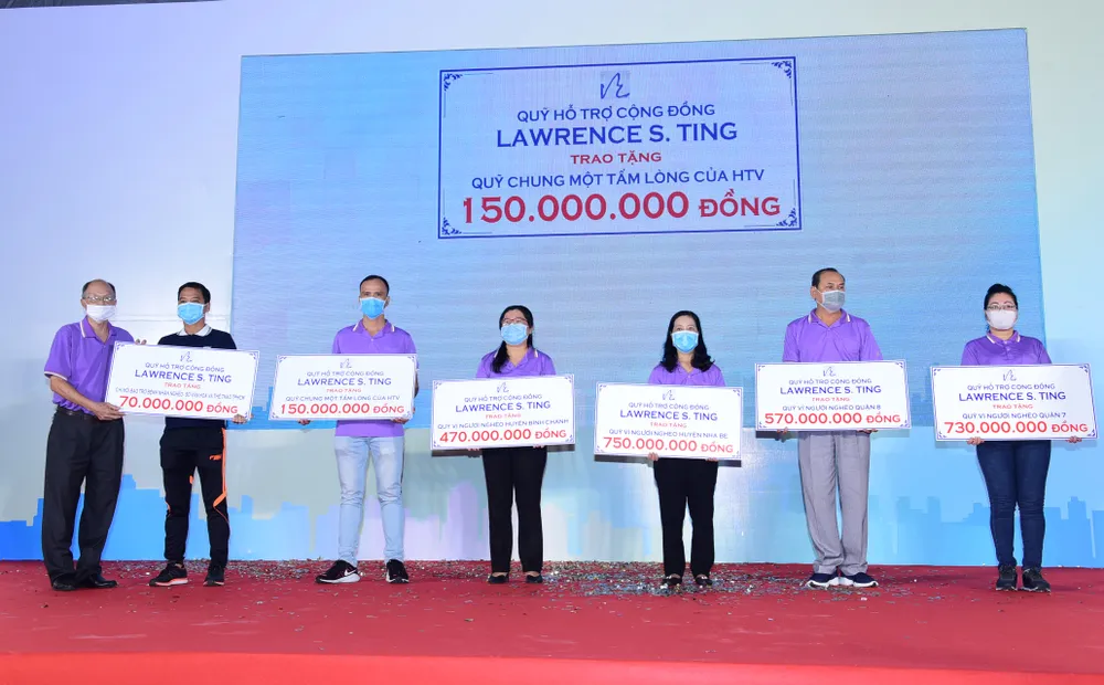 Chương trình đi bộ từ thiện Lawrence S. Ting lần thứ 16: Trao 2,8 tỷ đồng ủng hộ người nghèo ảnh 3
