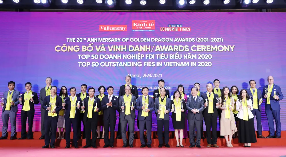 Vedan Việt Nam đón nhận giải thưởng Rồng Vàng 2020 ảnh 1 Vedan Việt Nam đón nhận giải thưởng Rồng Vàng 2020 ảnh 1
