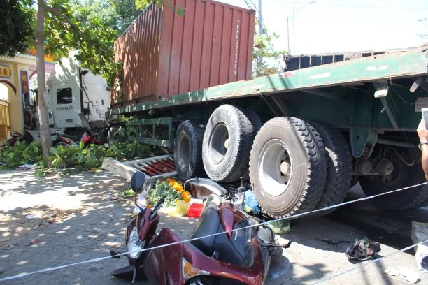 Hiện trường vụ tai nạn