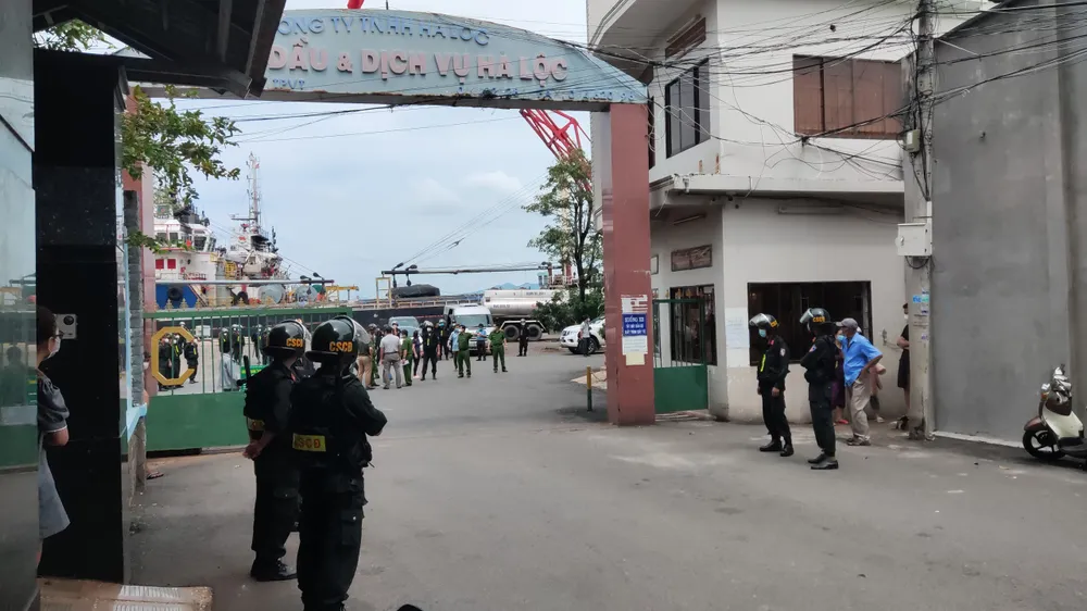 Khám xét công ty xăng dầu cực lớn ở Bà Rịa – Vũng Tàu ảnh 1