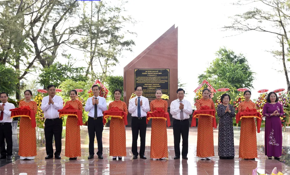 Khánh thành công trình nghĩa trang Hàng Keo ảnh 1