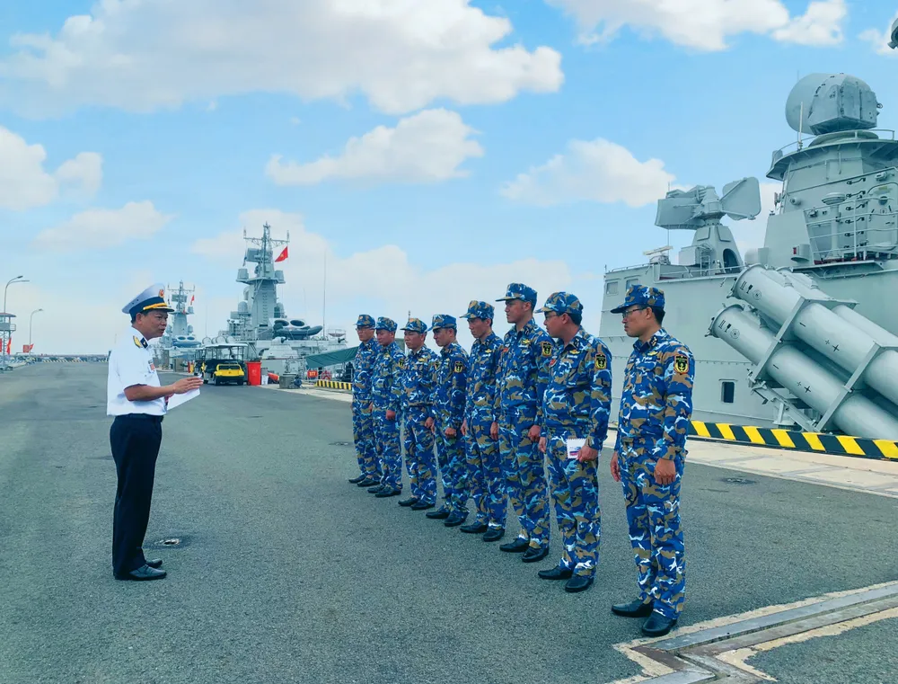 Tổ chức hội thi đầu xuân tại Lữ đoàn 167 Vùng 2 Hải quân Tổ chức hội thi đầu xuân tại Lữ đoàn 167 Vùng 2 Hải quân