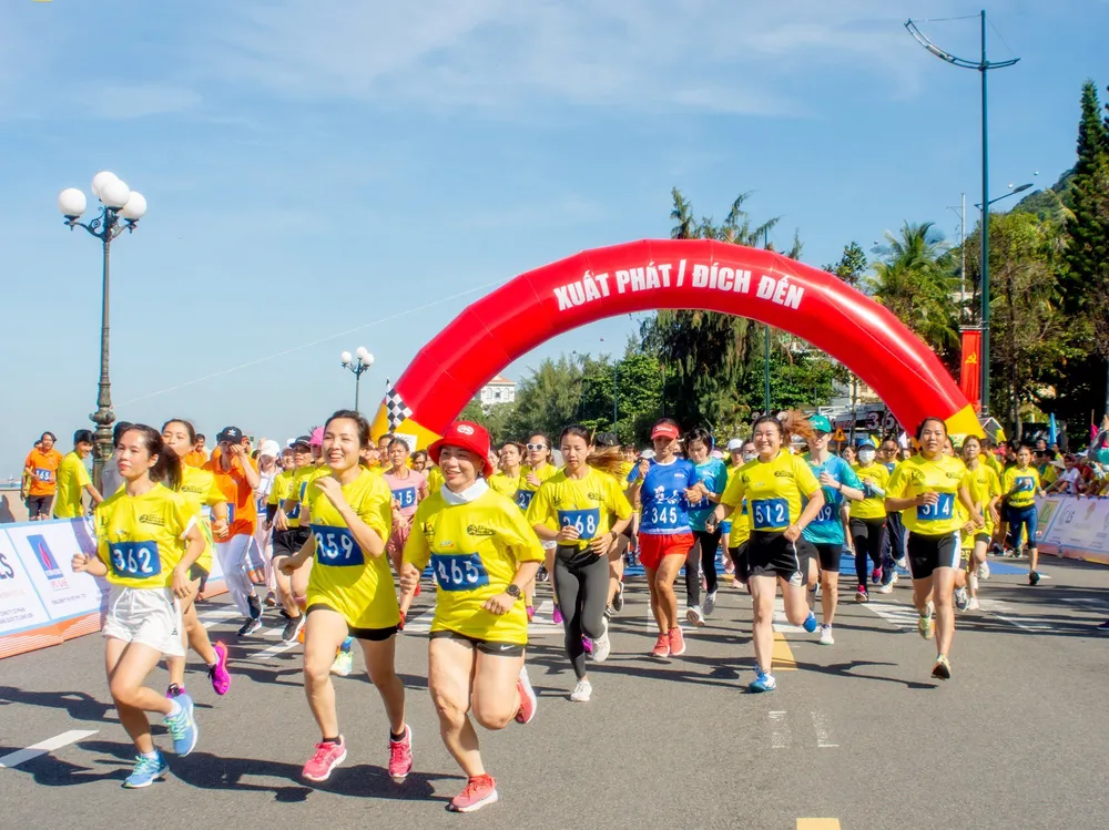 Giải việt dã Báo Bà Rịa - Vũng Tàu ngày càng thu hút nhiều người tham gia Giải việt dã Báo Bà Rịa - Vũng Tàu ngày càng thu hút nhiều người tham gia