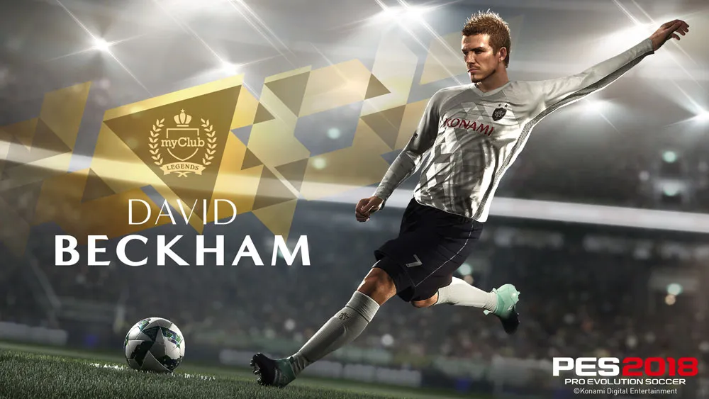 PES 2018: Beckham trở thành huyền thoại ảnh 1