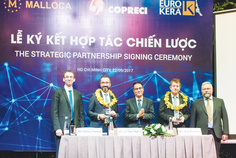 Malloca ký kết hợp tác chiến lược toàn diện với Copreci và Eurokera ảnh 1 Malloca ký kết hợp tác chiến lược toàn diện với Copreci và Eurokera ảnh 1