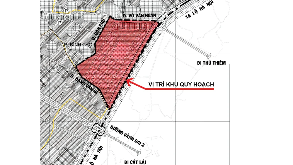 Quản lý quy hoạch, kiến trúc đô thị Khu biệt thự Làng Đại học Thủ Đức