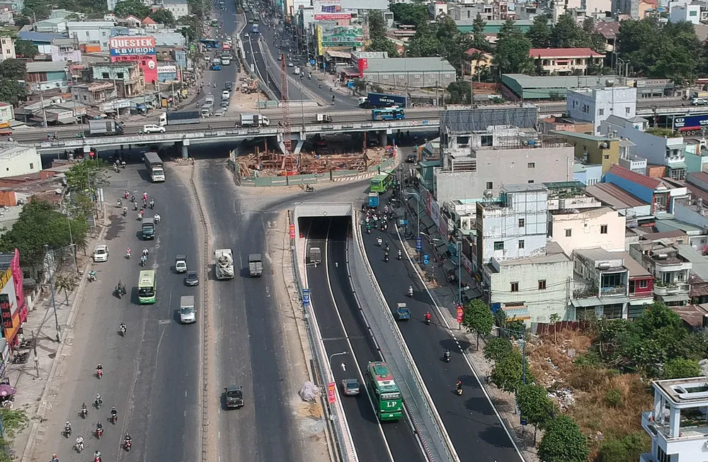 Cải thiện giao thông từ những hầm chui ảnh 1 Cải thiện giao thông từ những hầm chui ảnh 1