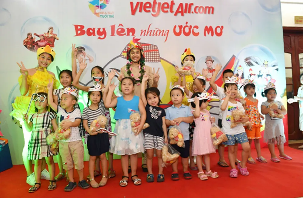 “Bay lên những ước mơ”, show diễn ấn tượng mùa hè dành cho trẻ em ảnh 15 “Bay lên những ước mơ”, show diễn ấn tượng mùa hè dành cho trẻ em ảnh 15