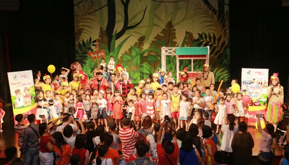 “Bay lên những ước mơ”, show diễn ấn tượng mùa hè dành cho trẻ em ảnh 7 “Bay lên những ước mơ”, show diễn ấn tượng mùa hè dành cho trẻ em ảnh 7