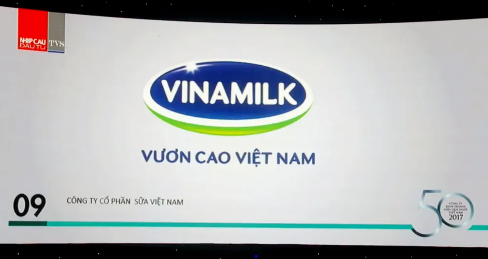 Vinamilk liên tiếp đạt Top 50 doanh nghiệp kinh doanh hiệu quả nhất Việt Nam ảnh 2 Vinamilk liên tiếp đạt Top 50 doanh nghiệp kinh doanh hiệu quả nhất Việt Nam ảnh 2