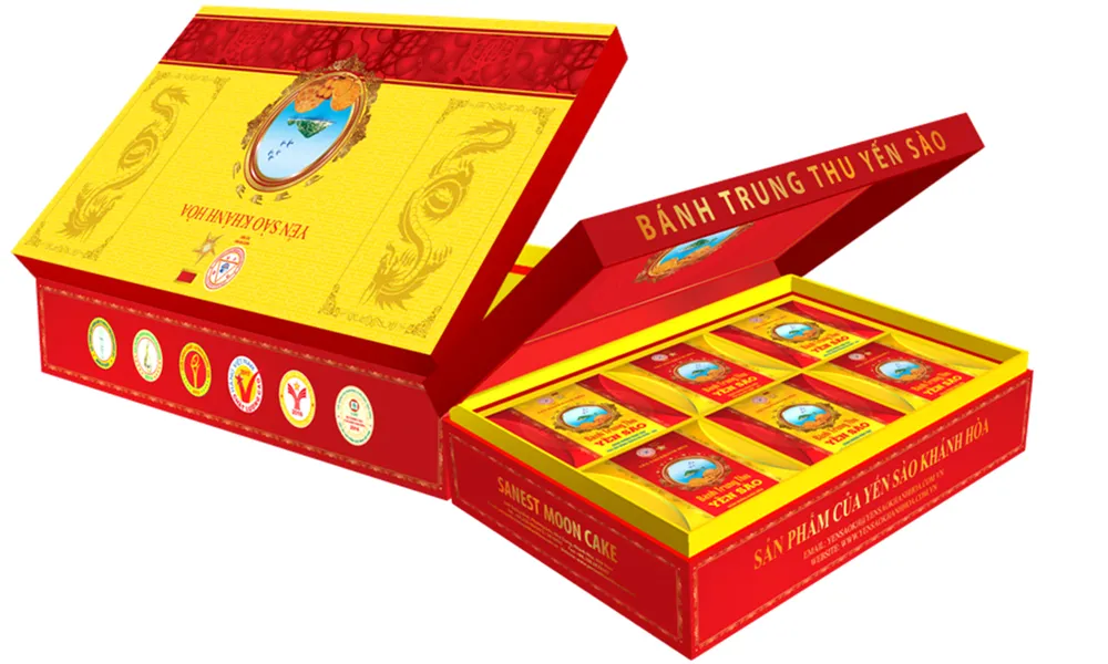 Bánh trung thu yến sào Sanest Moon Cake Kính gửi Quý Khách hàng! ảnh 1 Bánh trung thu yến sào Sanest Moon Cake Kính gửi Quý Khách hàng! ảnh 1