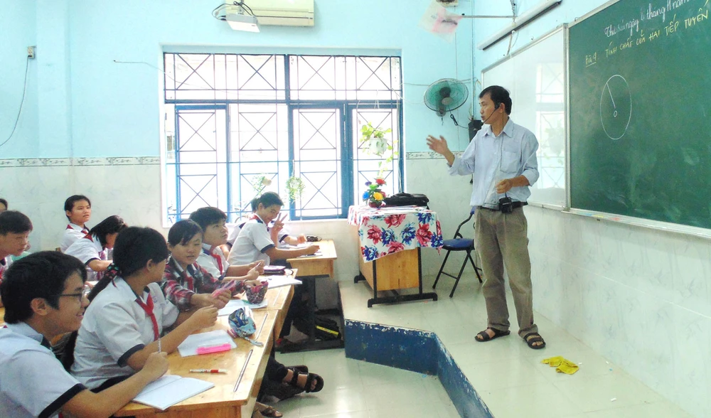 Chương trình giáo dục phổ thông mới: Giáo viên phải chuyển mình ảnh 1 Chương trình giáo dục phổ thông mới: Giáo viên phải chuyển mình ảnh 1