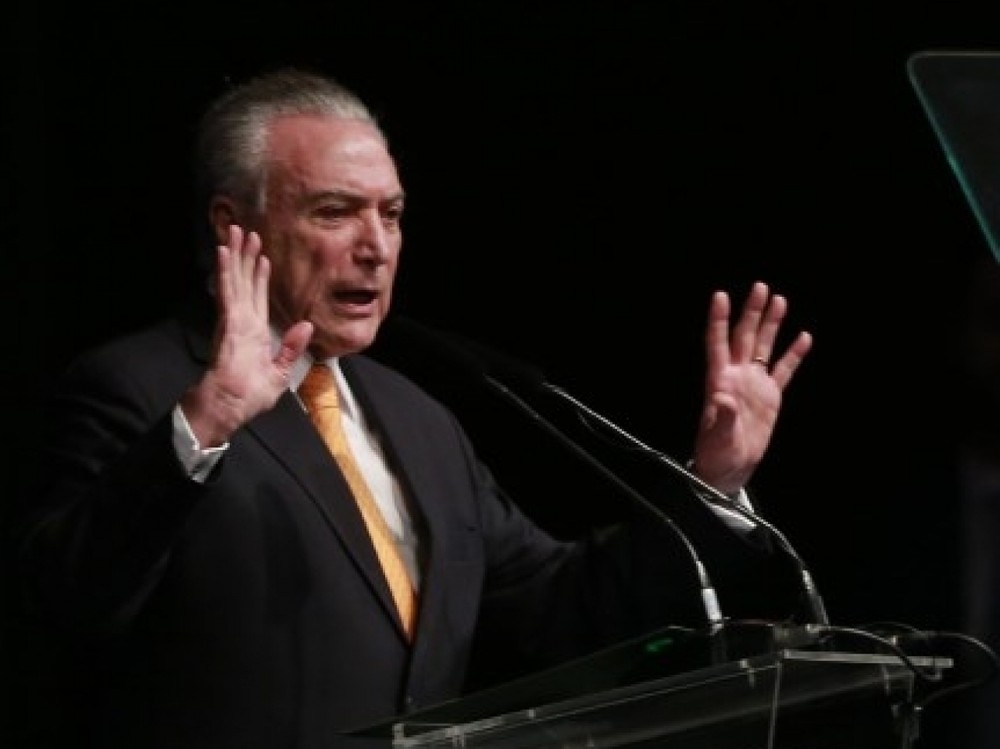 圖為巴西總統特梅爾。（圖源：互聯網）