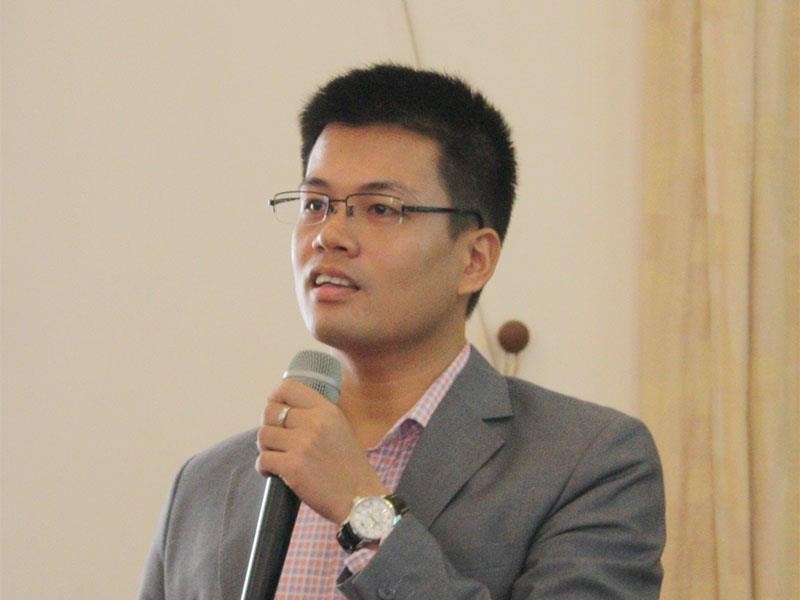 圖為中央經濟管理研究院所屬宏觀經濟委員會主任阮英陽。（資料圖來源：互聯網）