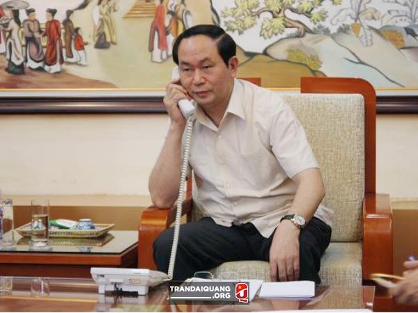 國家主席陳大光日前向意大利總統塞爾焦‧馬塔雷拉致賀電。(示意圖源:trandaiquang.org)