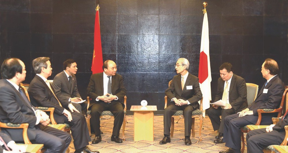 政府總理阮春福呼籲日商投資 ảnh 1 政府總理阮春福呼籲日商投資 ảnh 1