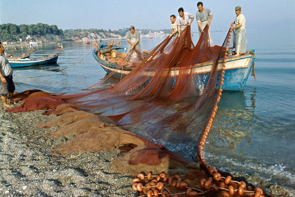 示意圖:希臘漁民在作業。 (圖源:UN Photo/Tsagris)