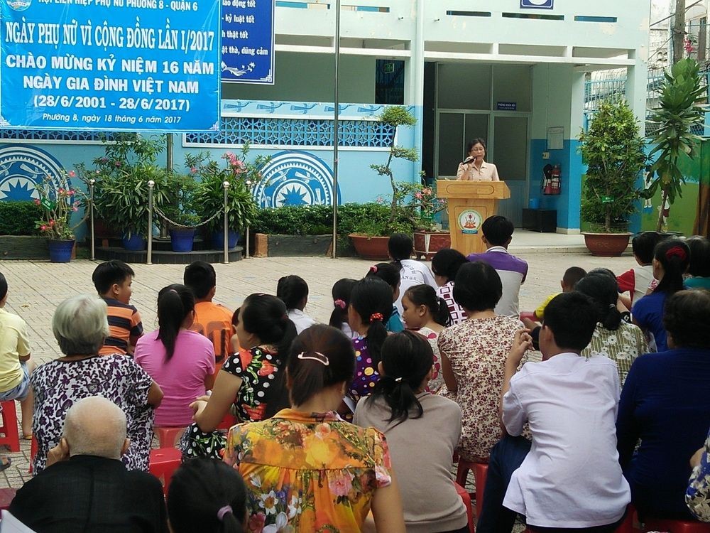 第六郡越南家庭日活動 ảnh 1