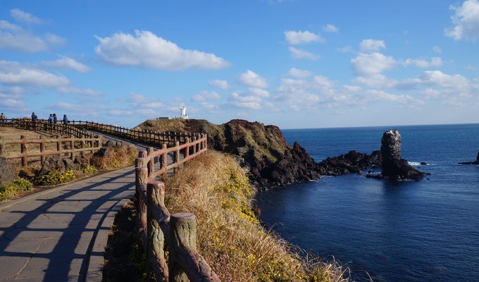 圖為韓國濟州(Jeju)的著名景點。（圖源：互聯網）