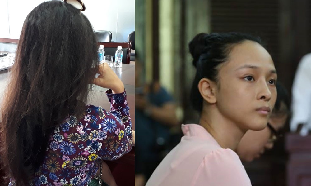 左為證人阮梅芳,右為被告人張胡芳娥。(拼圖/圖源:互聯網)