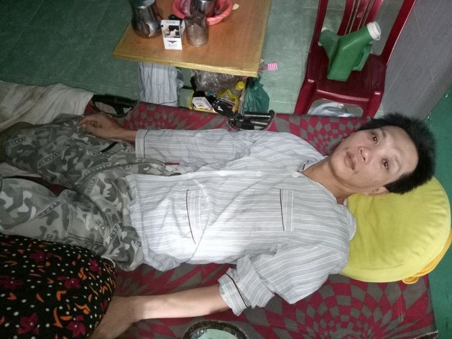 交通事故後臥床不起