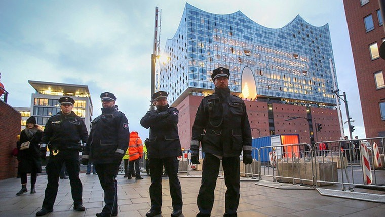 漢堡屆時將有1.5萬名來自德國各地和鄰國的警員執行安保。（圖源：互聯網）