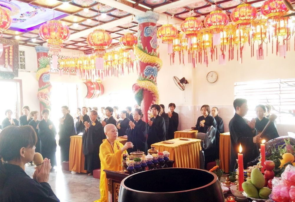 觀音寶誕吉祥法會。（圖源：仁建）