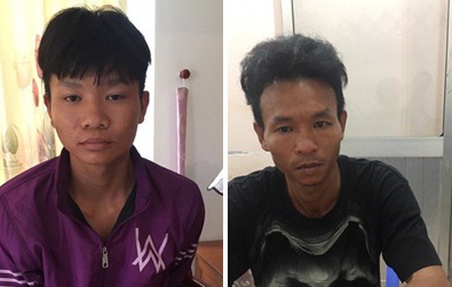 被捕歸案的兩嫌犯。（圖源：M.T）