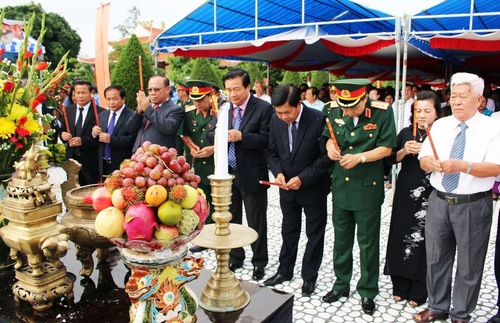 隆安省移交 21 具烈士骸骨 ảnh 1