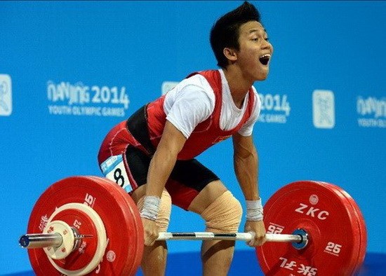 本市運動員阮陳英俊。(圖源：互聯網)