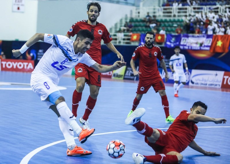 南泰山隊（白衣）Tayyebi (8)射進2球。(圖源：互聯網)