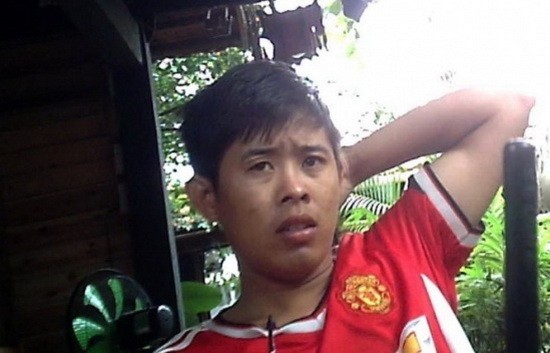 圖為謝安友少尉。（圖源：視頻截圖）