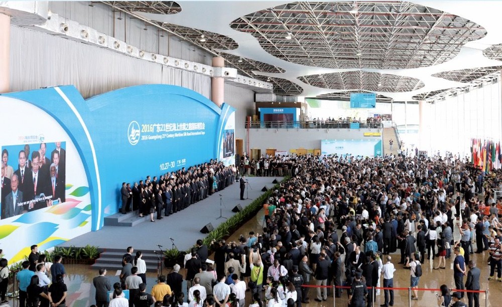 上屆海絲博覽會一隅。