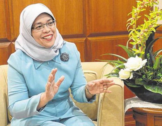 新加坡國會議長哈莉瑪宣布，將參與於9月進行的總統選舉。(圖源：互聯網)