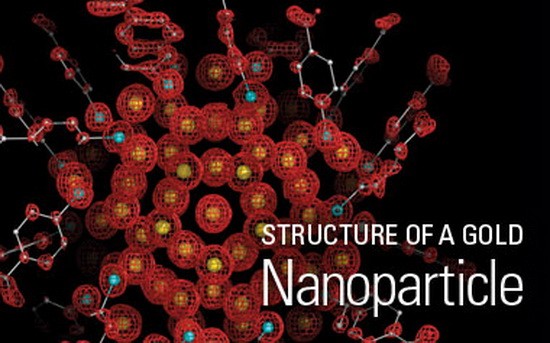 圖為金納米顆粒微觀結構，有望提升癌症藥物療效。（圖源：互聯網）