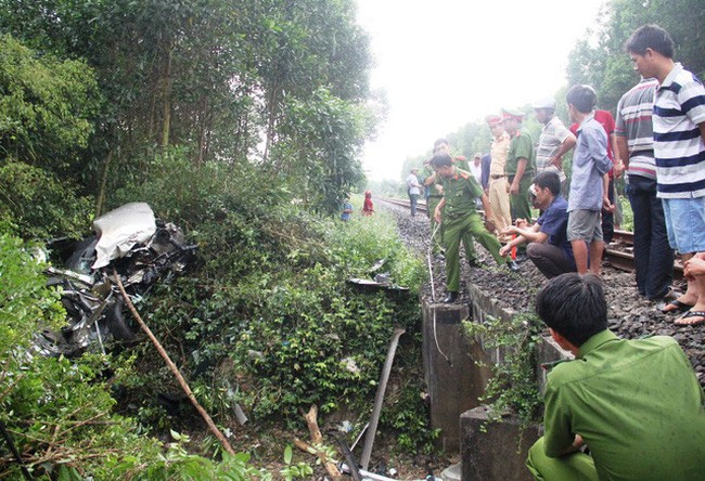 圖為一起涉及鐵路事故的現場。（示意圖源：互聯網）