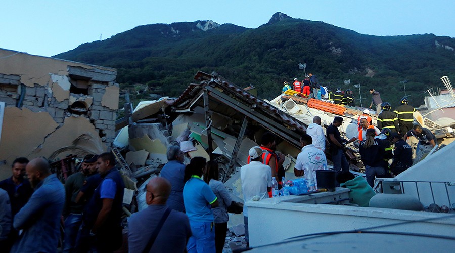 意大利熱門旅遊景點發生地震 ảnh 1