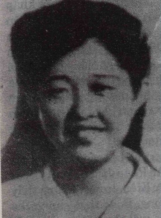 為國捐軀的革命先烈陳佩姬之遺照。