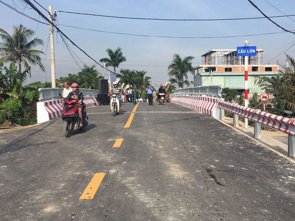 許多新橋路工程投入使用 ảnh 1