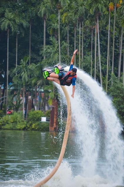 蓮潭文化公園的一項特色表演節目。