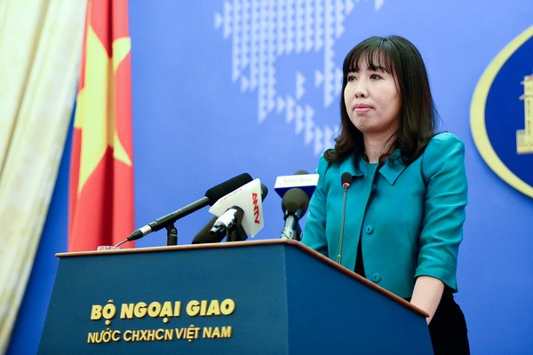 圖為我國外交部發言人黎氏秋姮。（圖源：明賢）