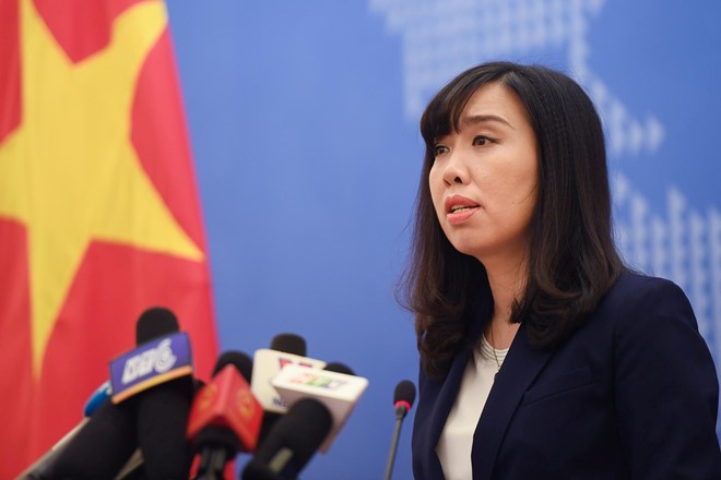 圖為我國外交部發言人黎氏秋姮。（圖源：互聯網）