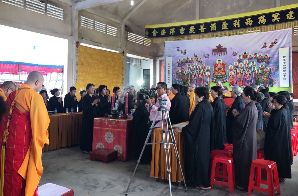 義安會館舉行盂蘭普度勝會。